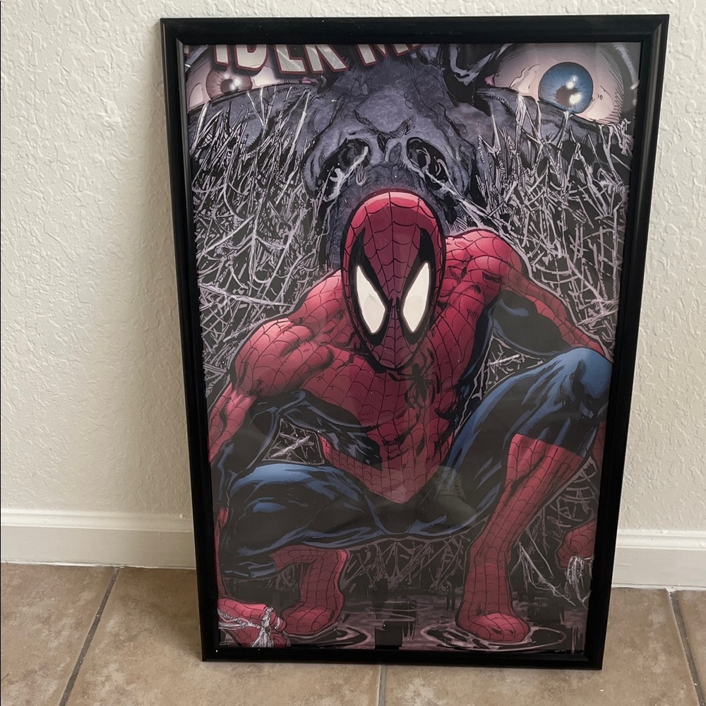 Spiderman room frame